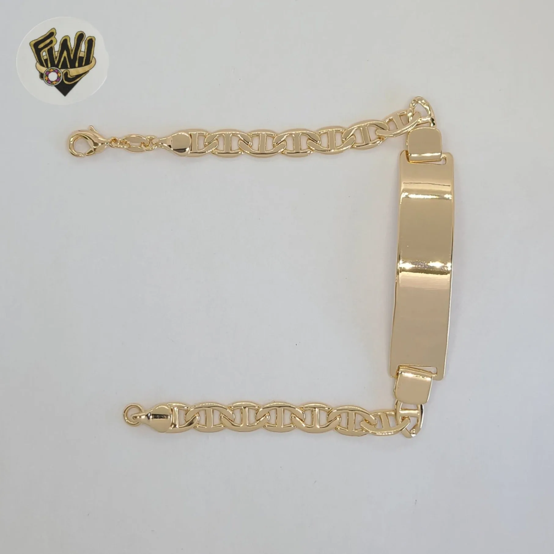 (1-60070) Gold Laminate - 6.5mm Mariner Link Men Bracelet - 8.5 - BGF