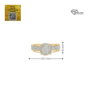 10K gold 0.15 CTW Diamond Ring