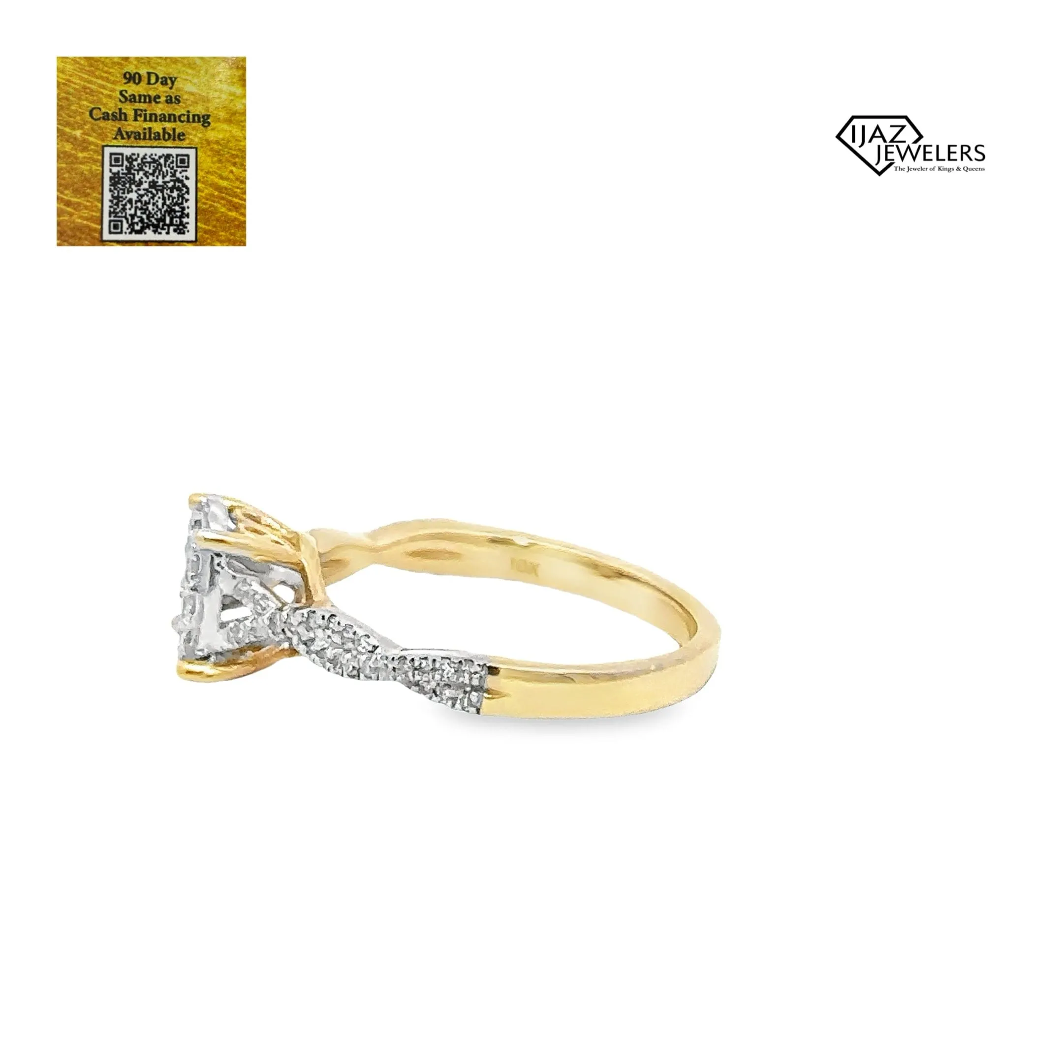 10K Gold 0.25 CTW Diamond Ladies Ring