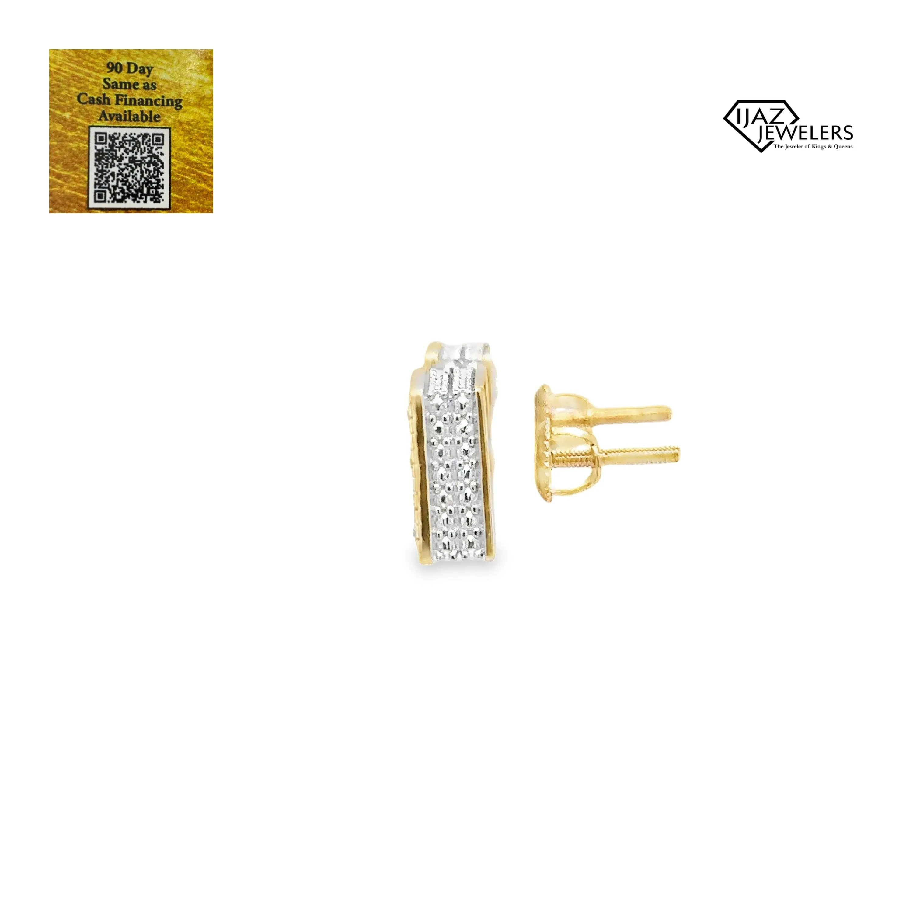 10K Gold 0.34 CTW Diamond Earrings