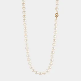 18 8MM GENUINE FRESHWATER PEARL NECKLACE