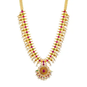 22K Yellow Gold Guddapuslu Necklace (111.6gm)