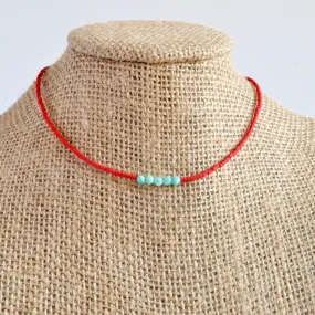 Amazonite Gemstone Choker Necklace