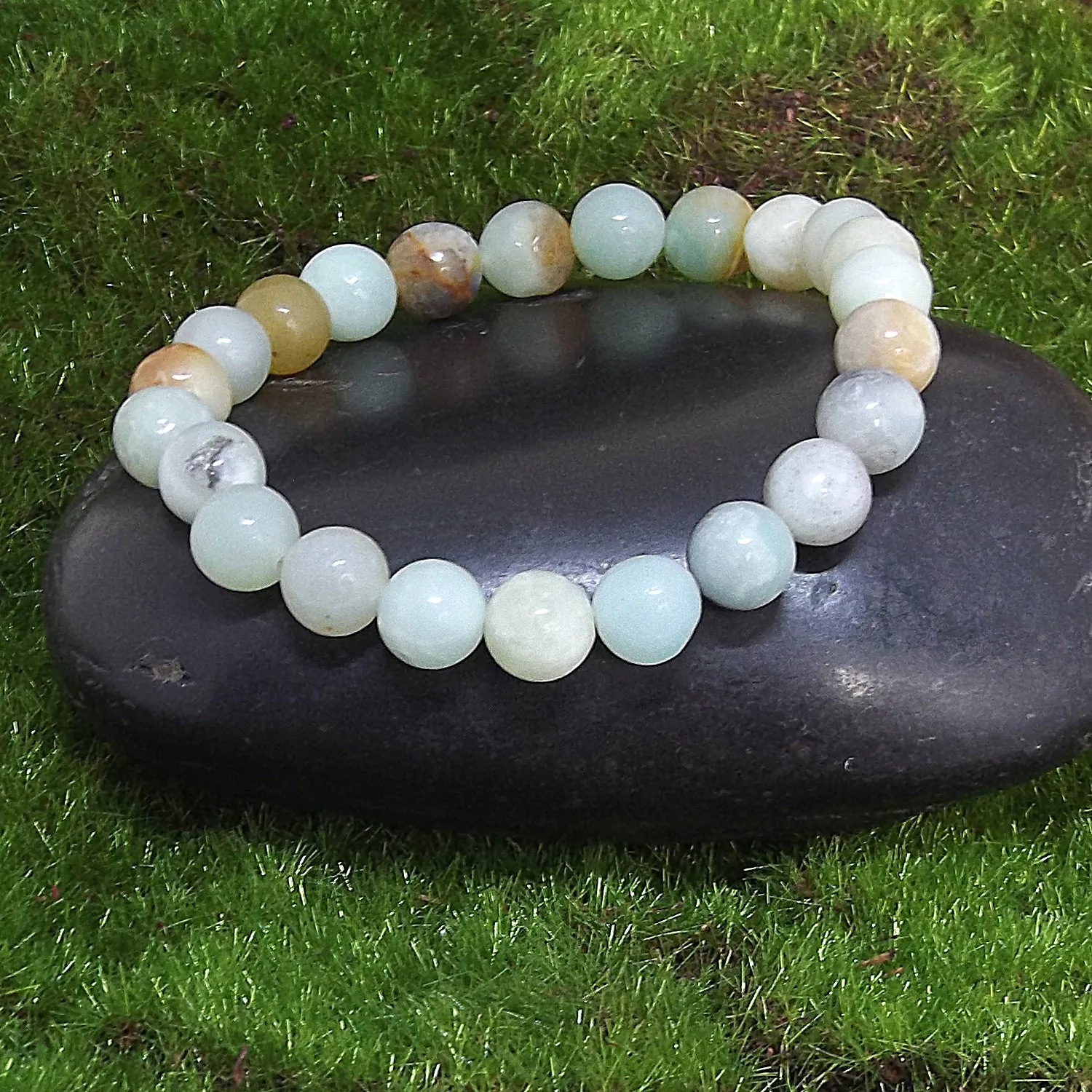 Amazonite Gemstone Healing Bracelet For Harmony