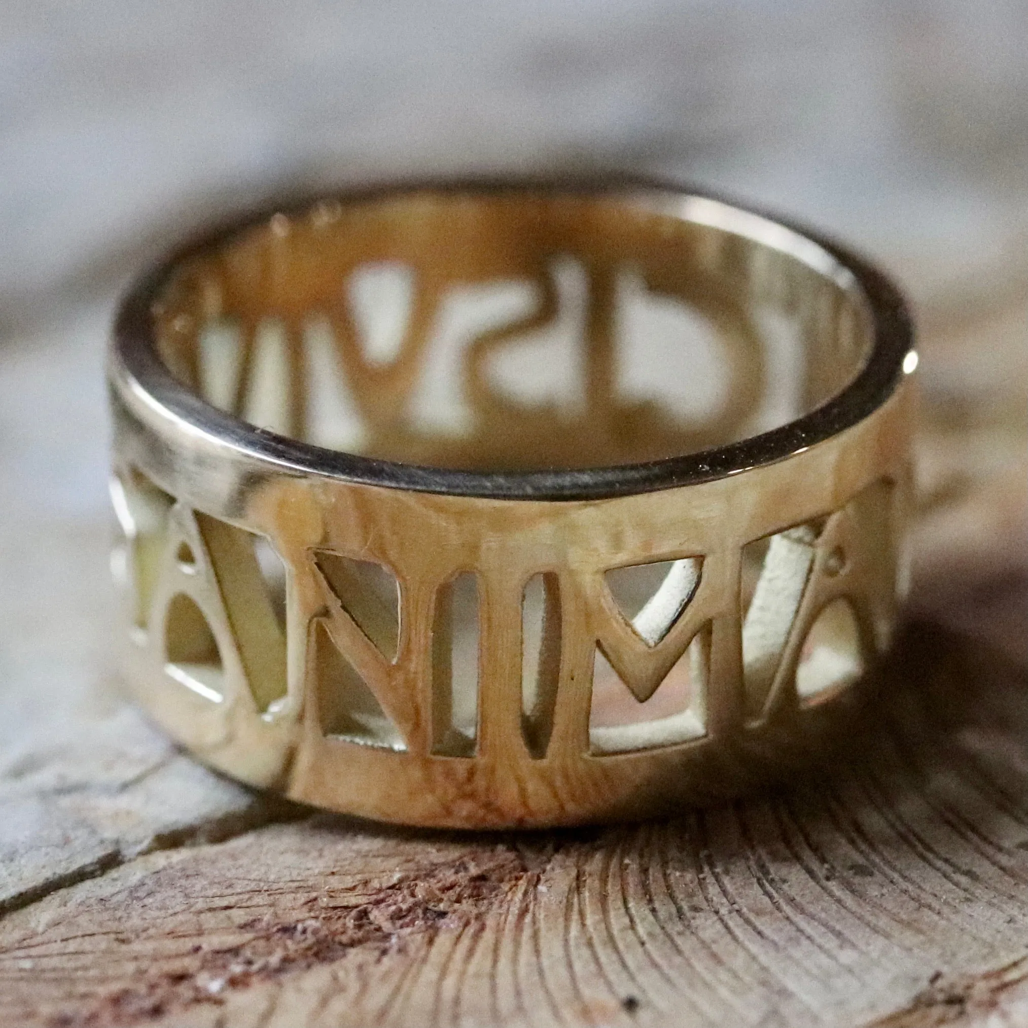 Anima Roman Ring - Gold-Plated