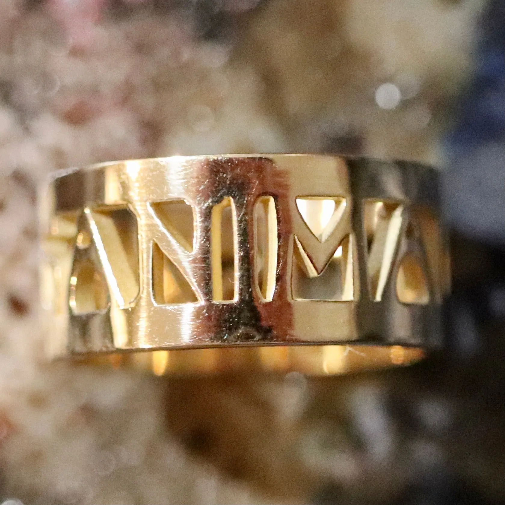 Anima Roman Ring - Gold-Plated