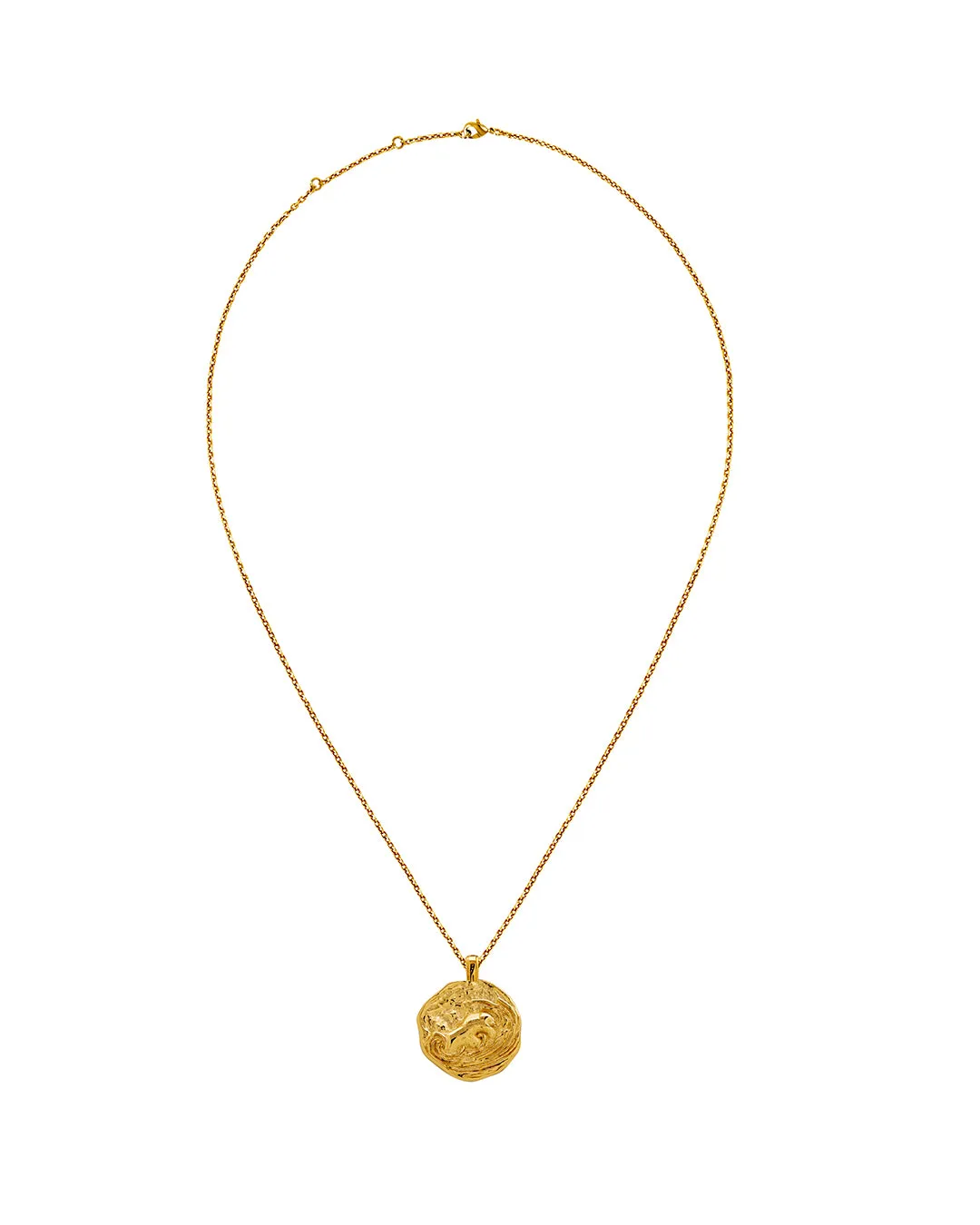 Aquarius Necklace Gold