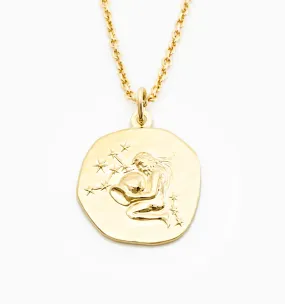 Aquarius Zodiac Necklace