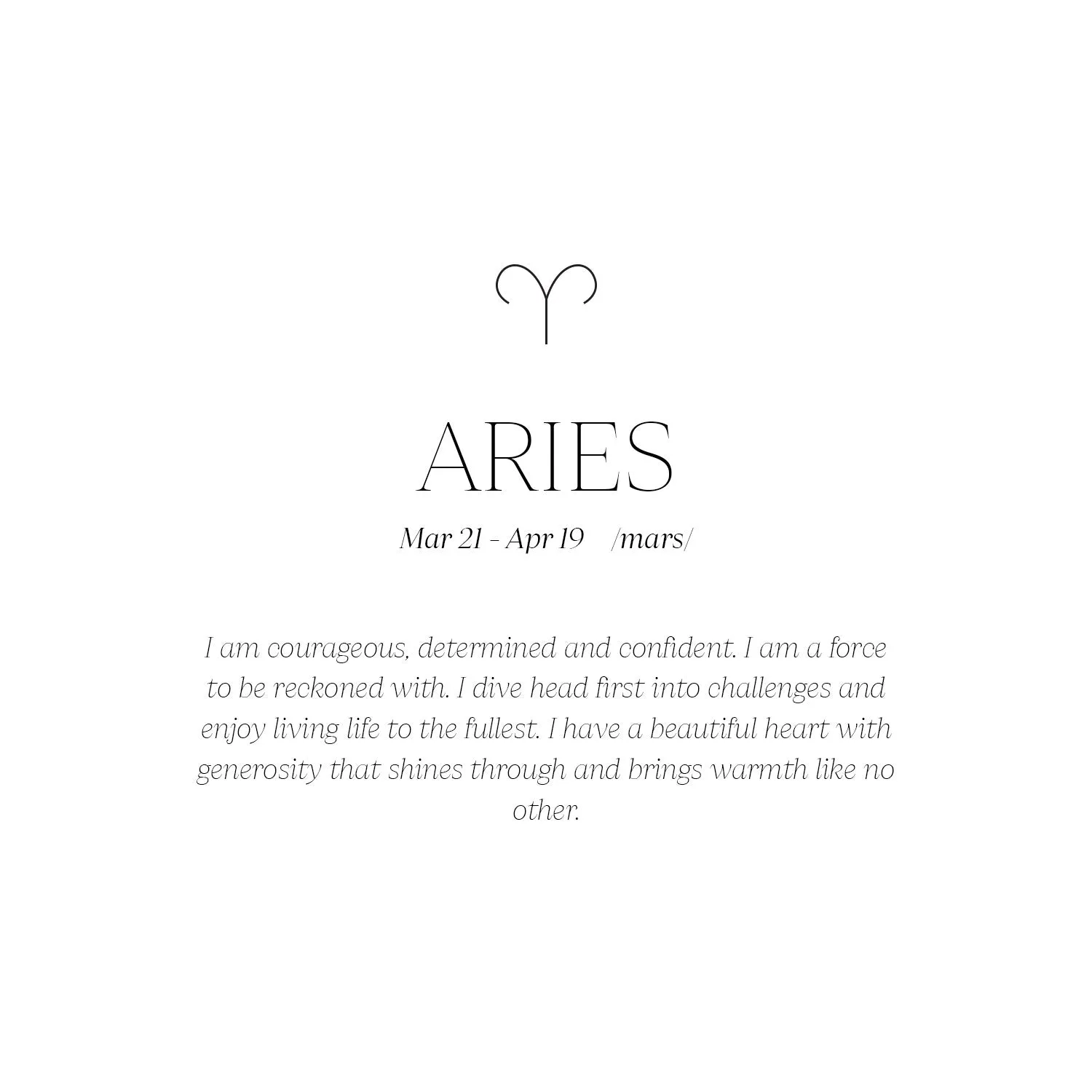 Aries Necklace