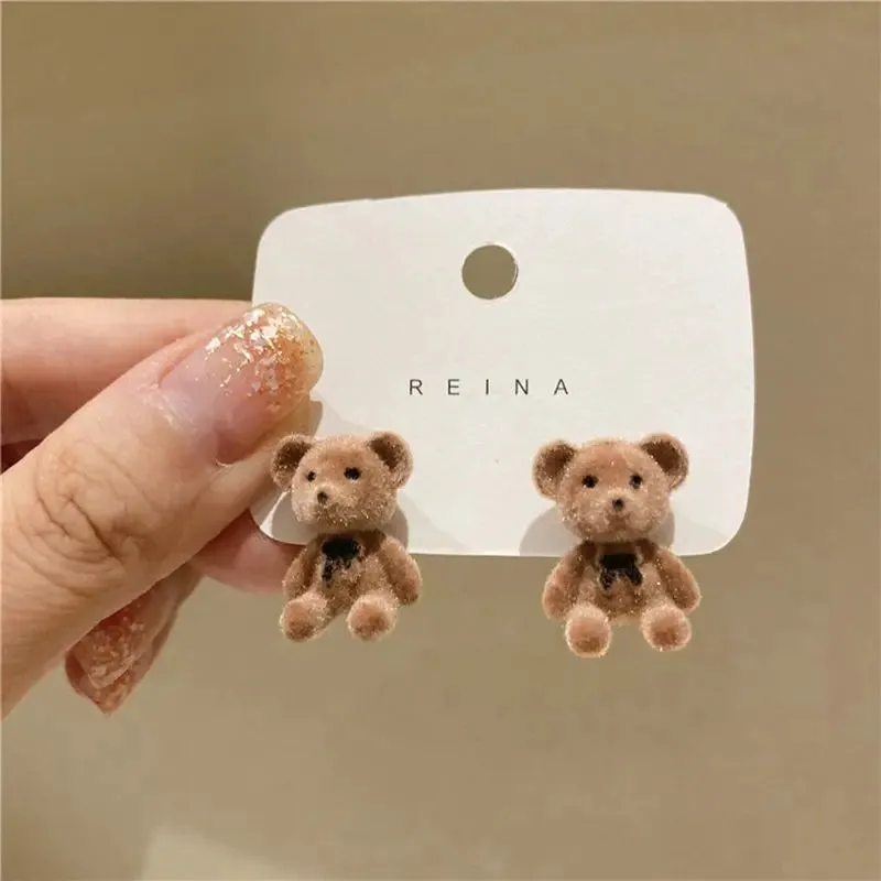 Bear and Rabbit Earrings MK19486