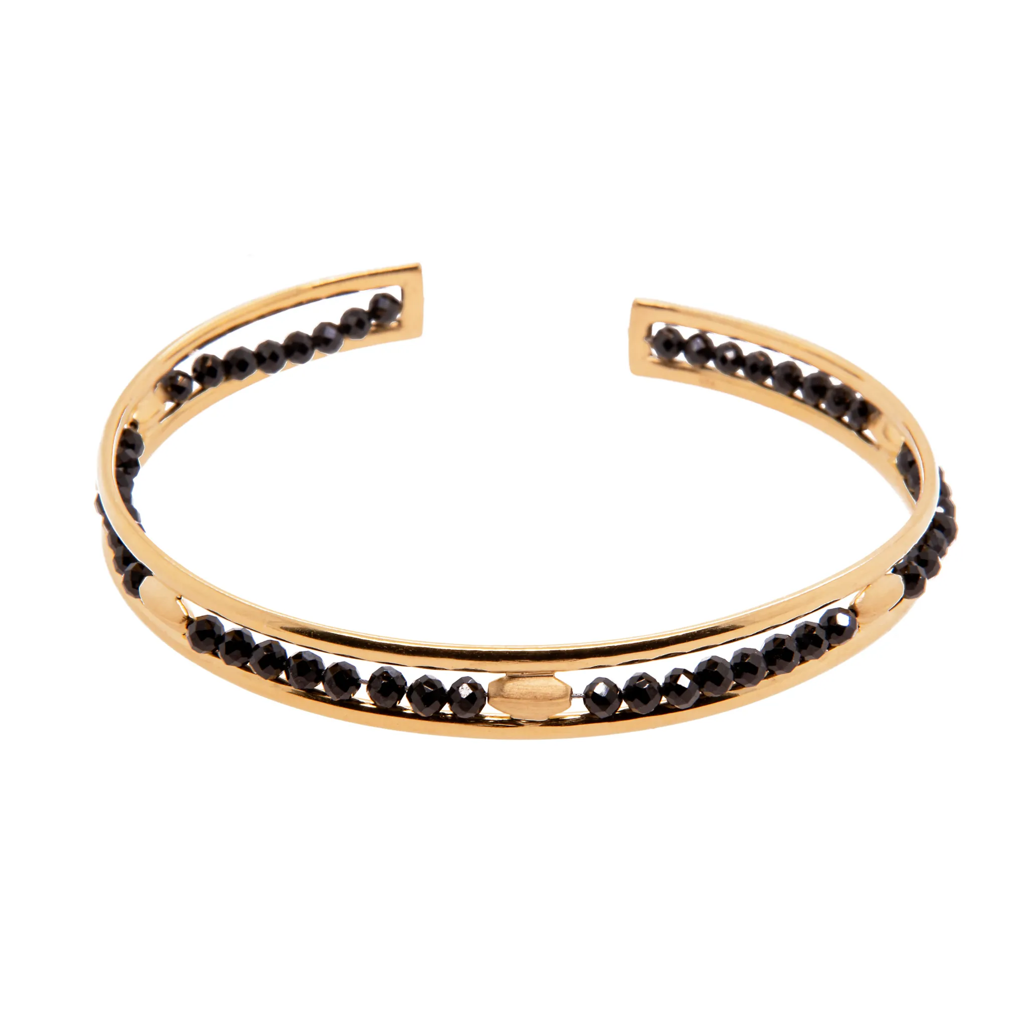 Bliss Cuff Bracelet 3mm 24K Gold Vermeil