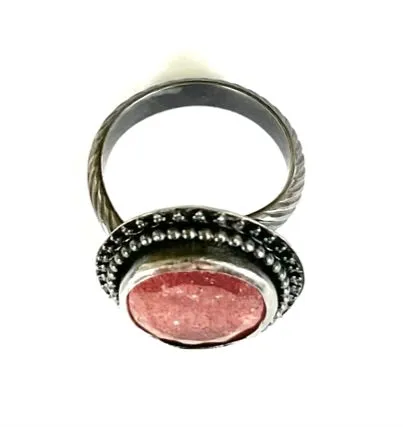 Cherry Quartz Ring