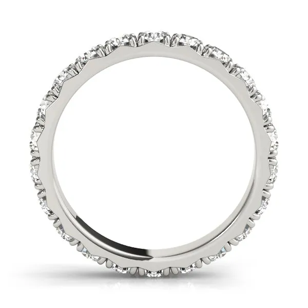 CUPID 1.5 Carat Diamond Eternity Band in 14K/ 18K/ Platinum GIA Graded 7 pointer G Color SI1 Clarity By Mike Nekta SIZE 4