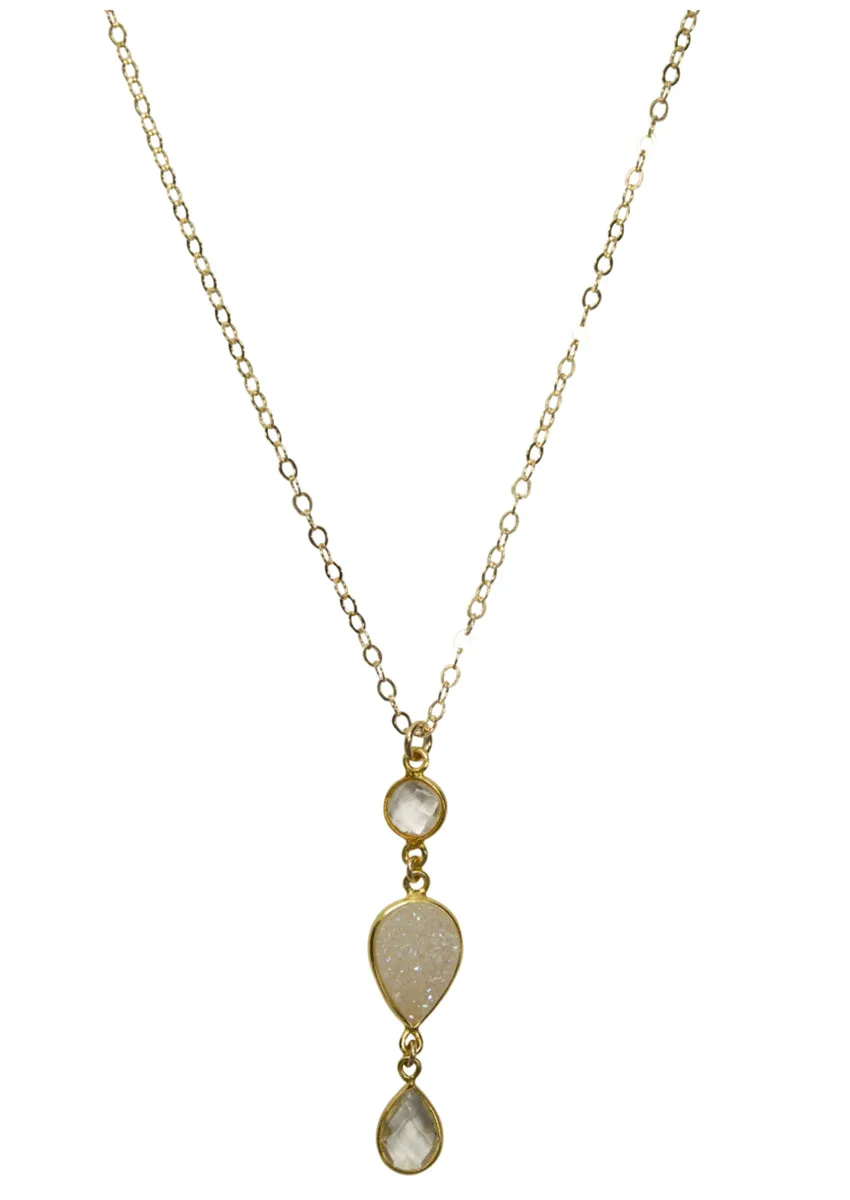 Dana Long Gold Necklace *As Seen On Candace Cameron Bure*