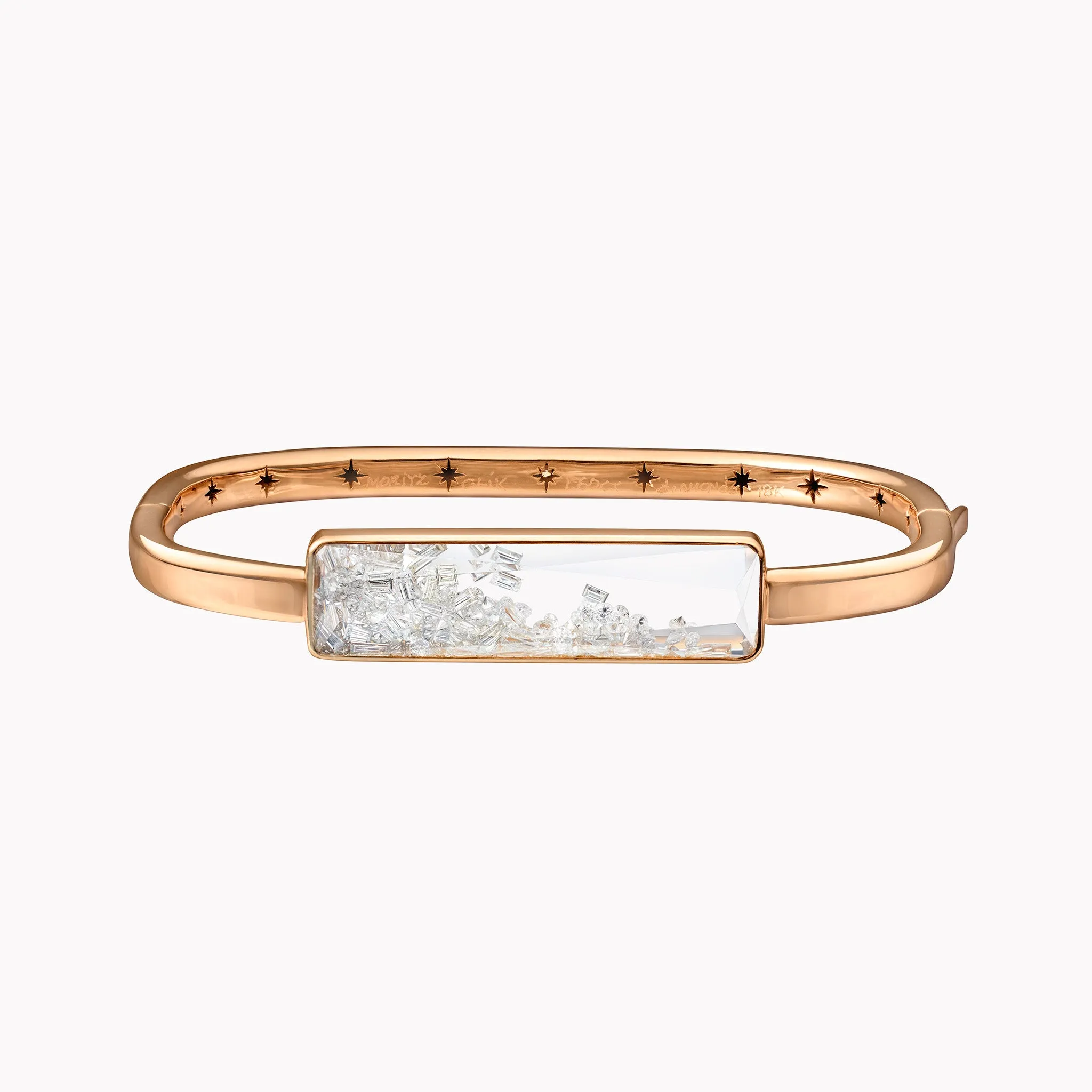 Diamond Shaker Bangle