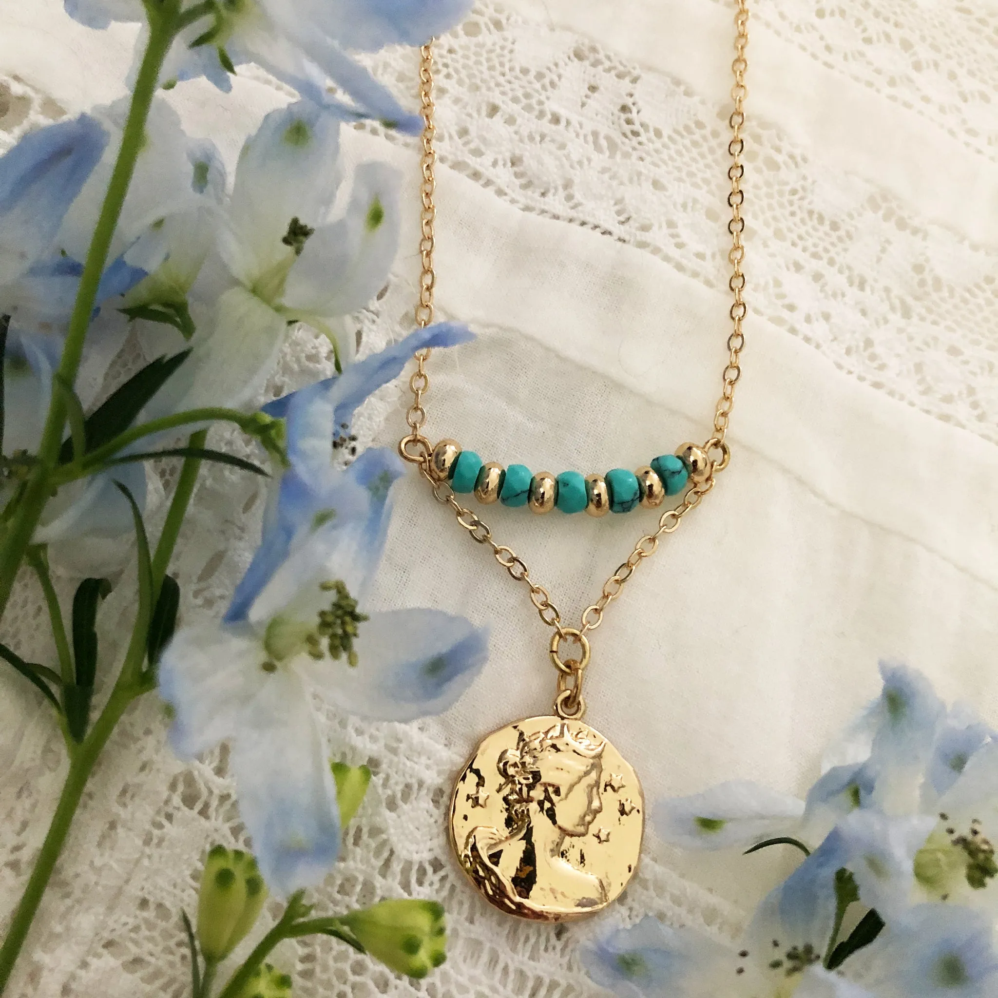 Diana Coin Necklace