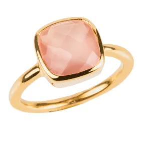 Dream Gems Ring Pink Quartz