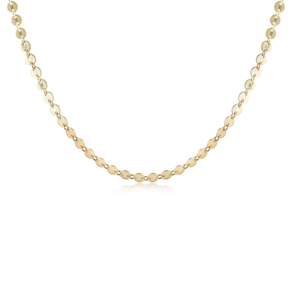 ENewton 15" Choker Gold Infinity Chic Chain