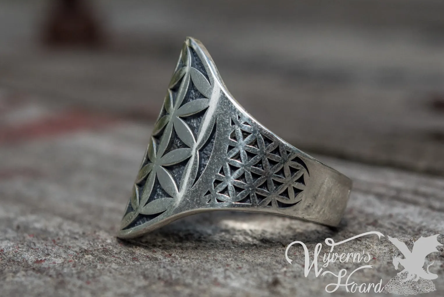 Flower of Life Ring