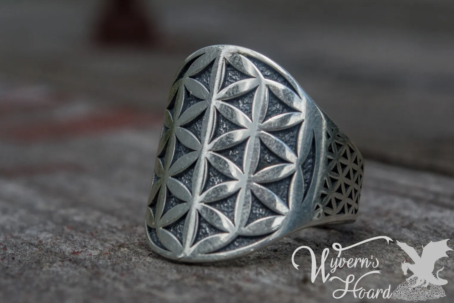 Flower of Life Ring