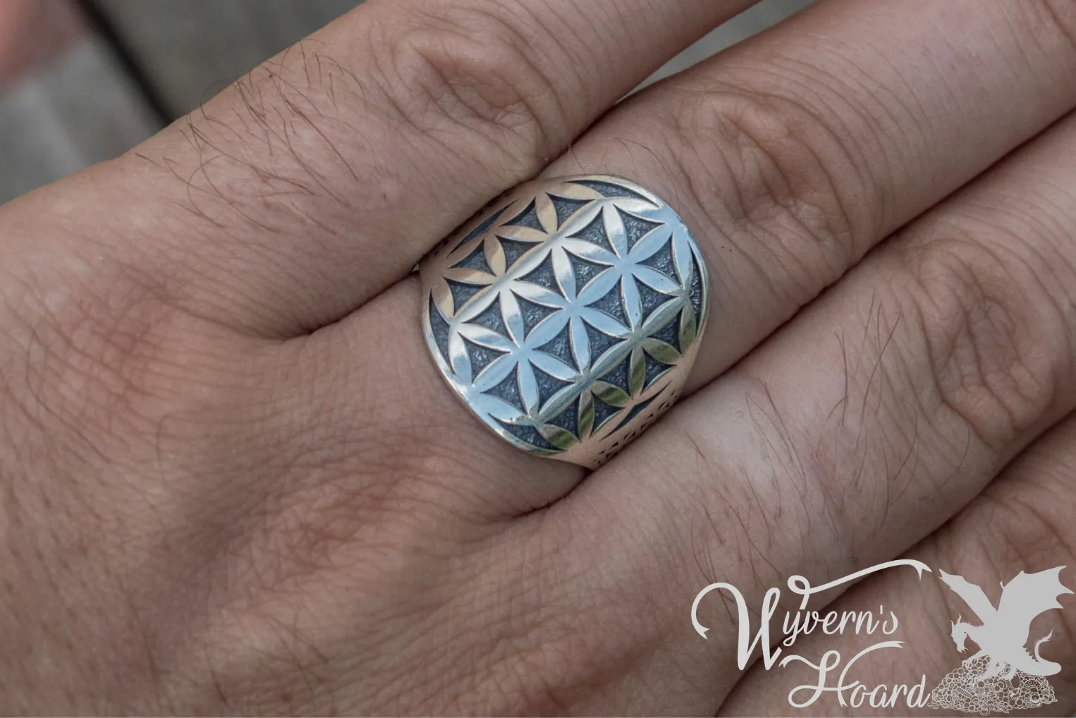 Flower of Life Ring