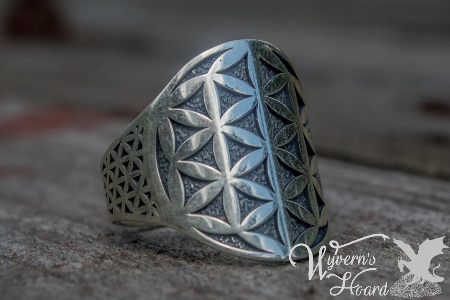 Flower of Life Ring