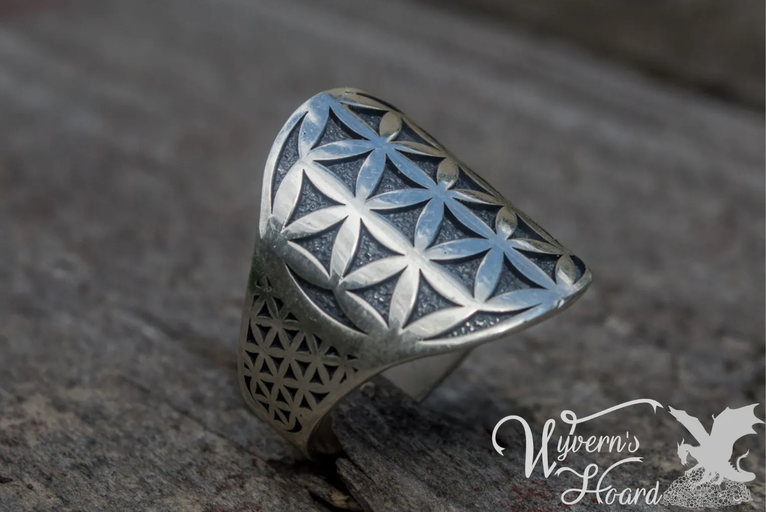 Flower of Life Ring