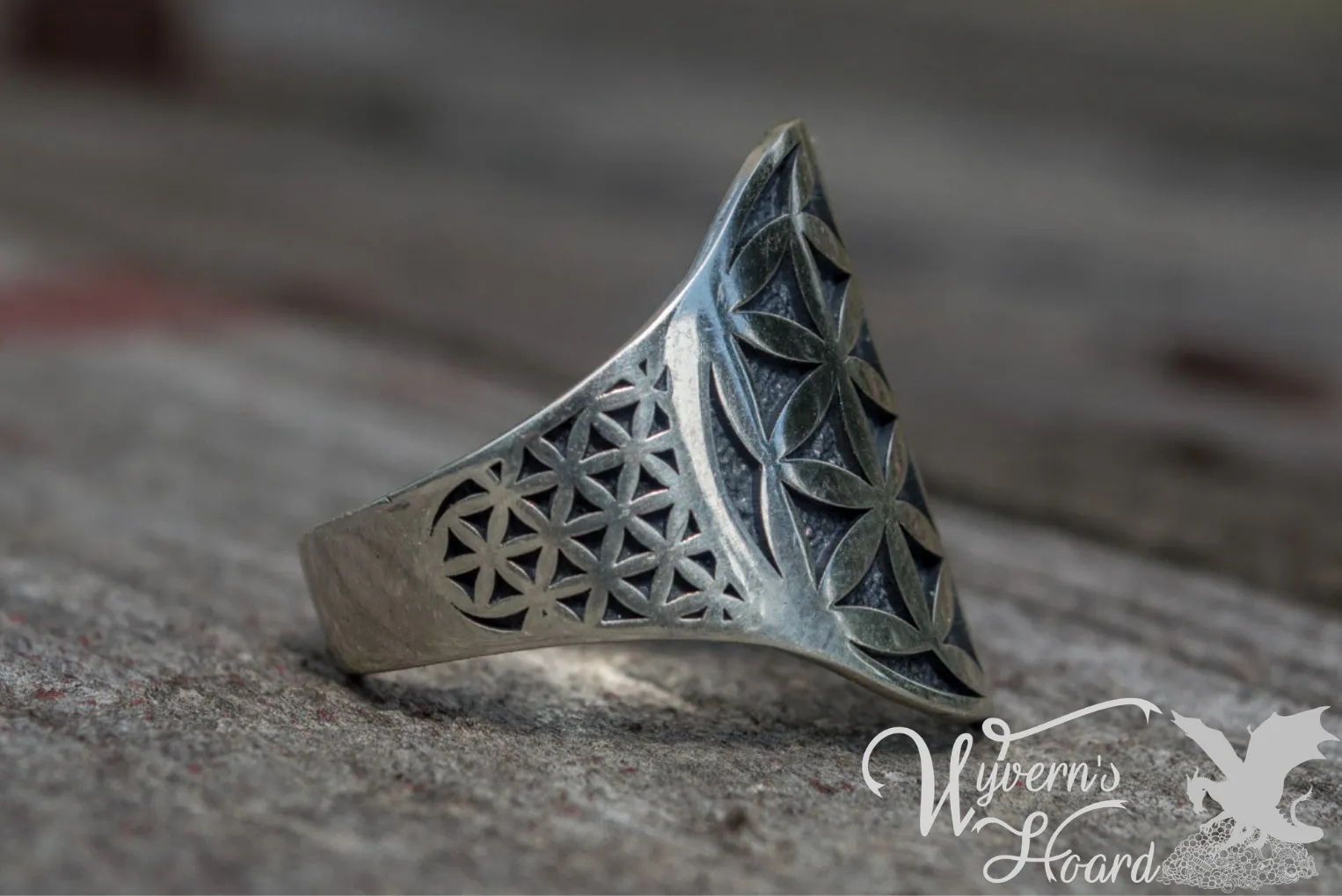 Flower of Life Ring