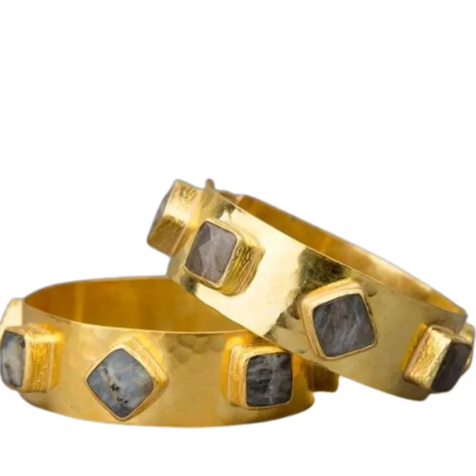 Gold Core Byzantine Bangle - (three variants)