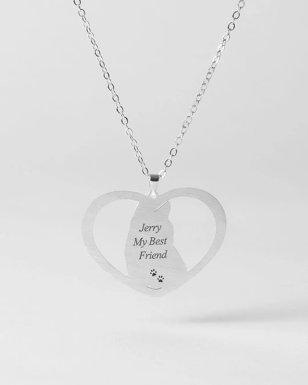 Halo Heart Necklace