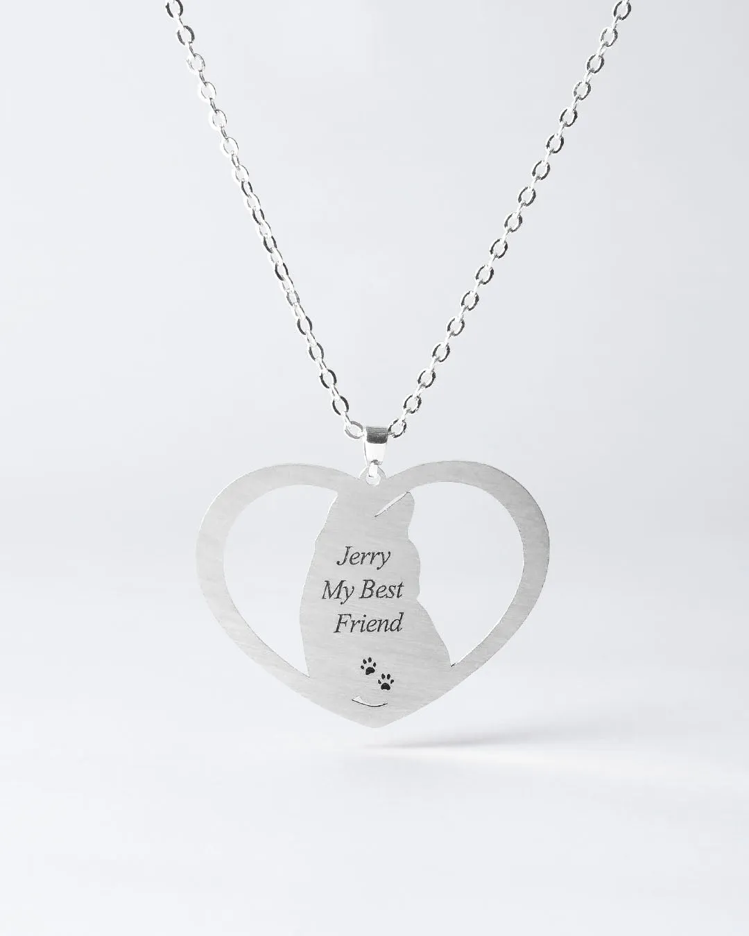 Halo Heart Necklace