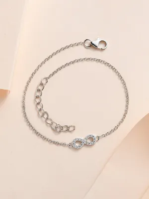 Infinity Silver Bracelet