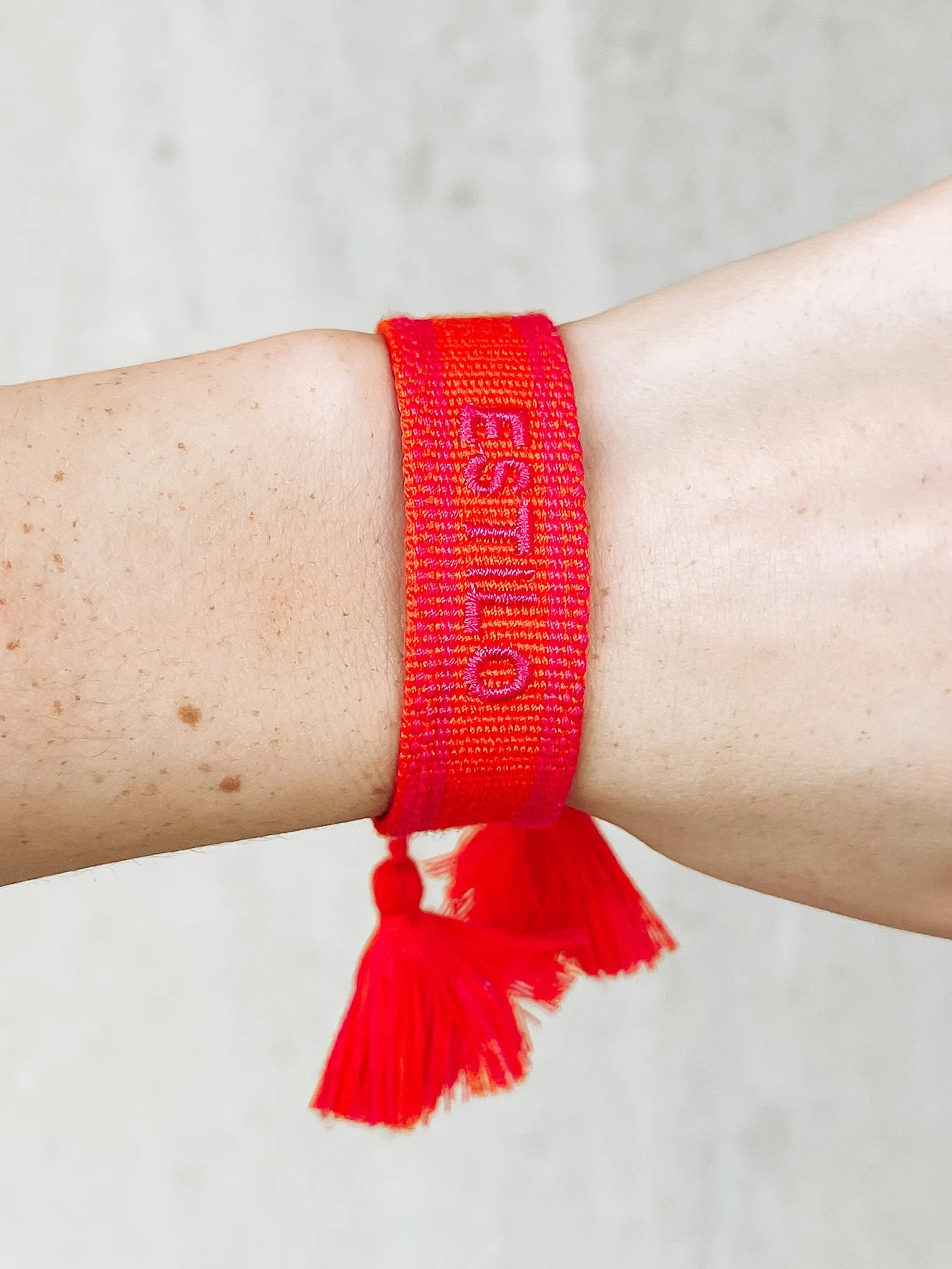 KC Embroidered Bracelet | Various Styles