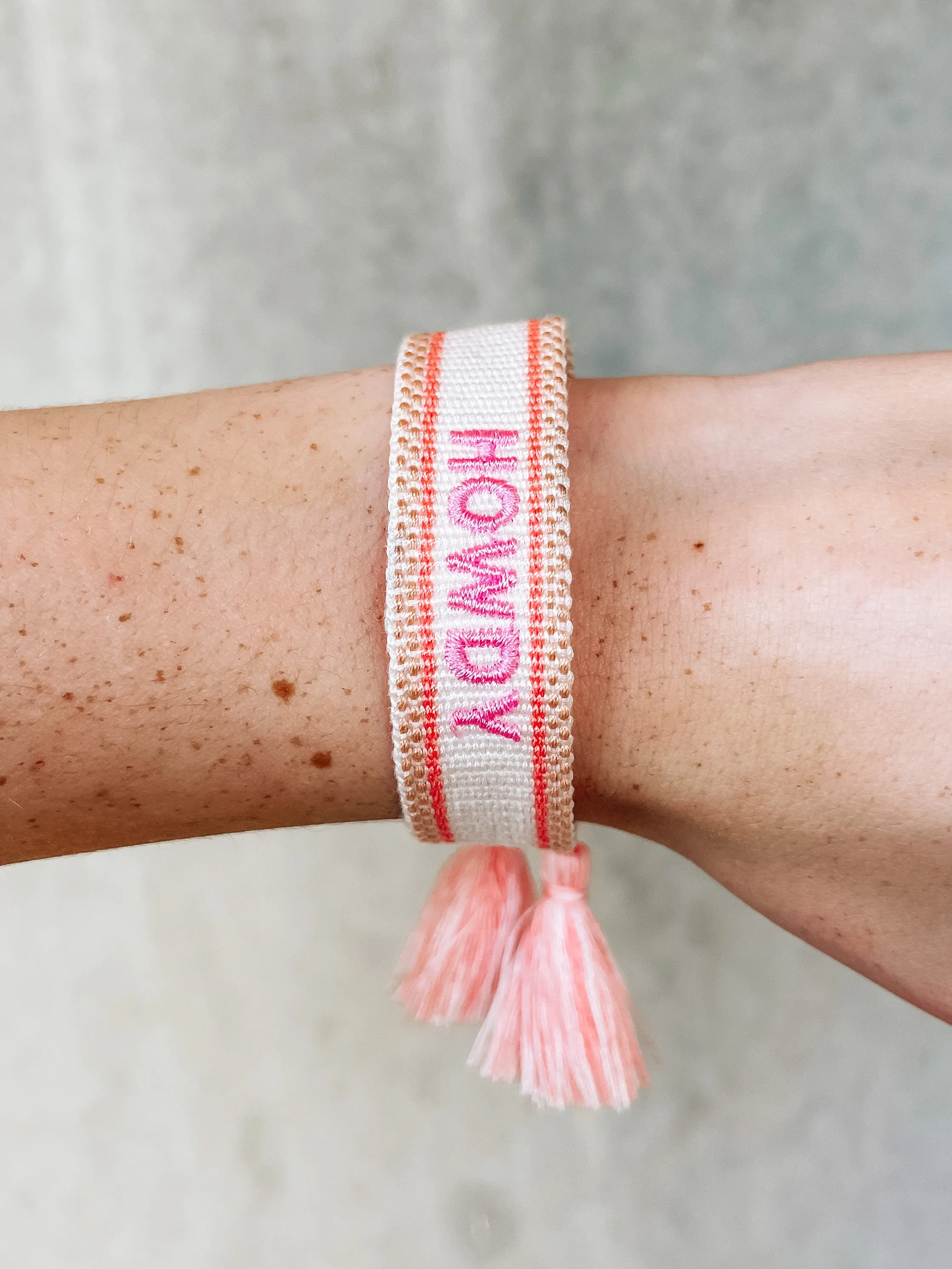 KC Embroidered Bracelet | Various Styles