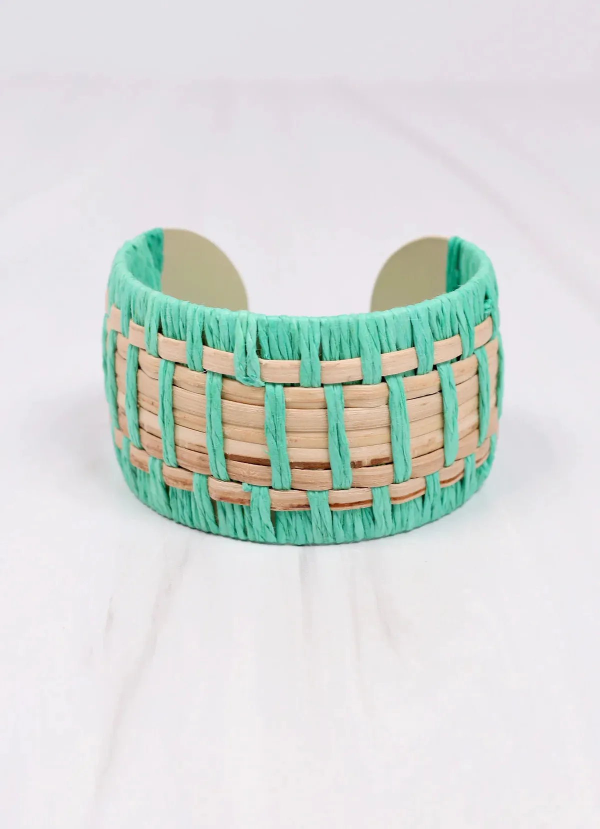 Leander Woven Cuff Bracelet - (four colors)