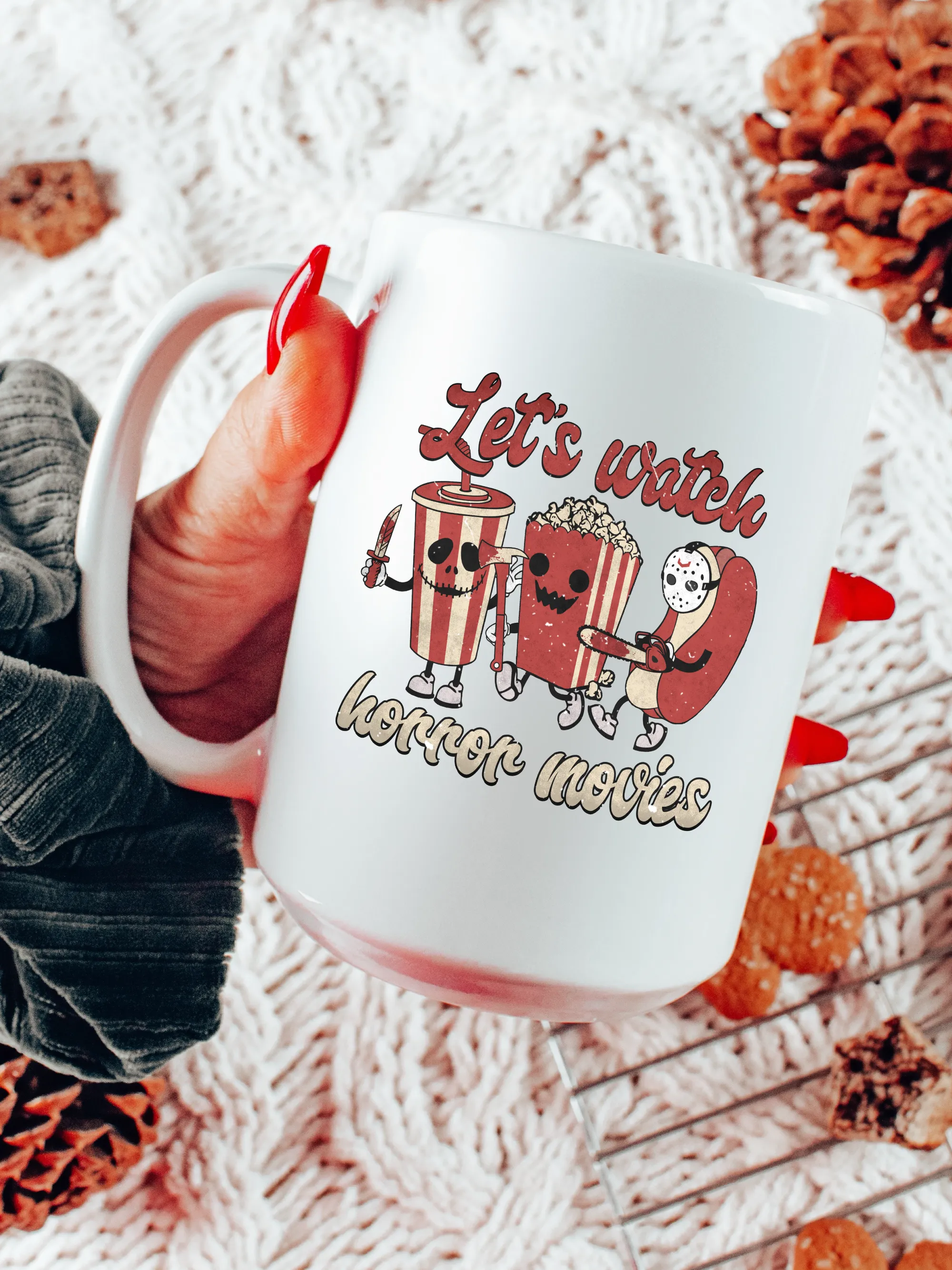 Let's Watch Horror Movies Mug