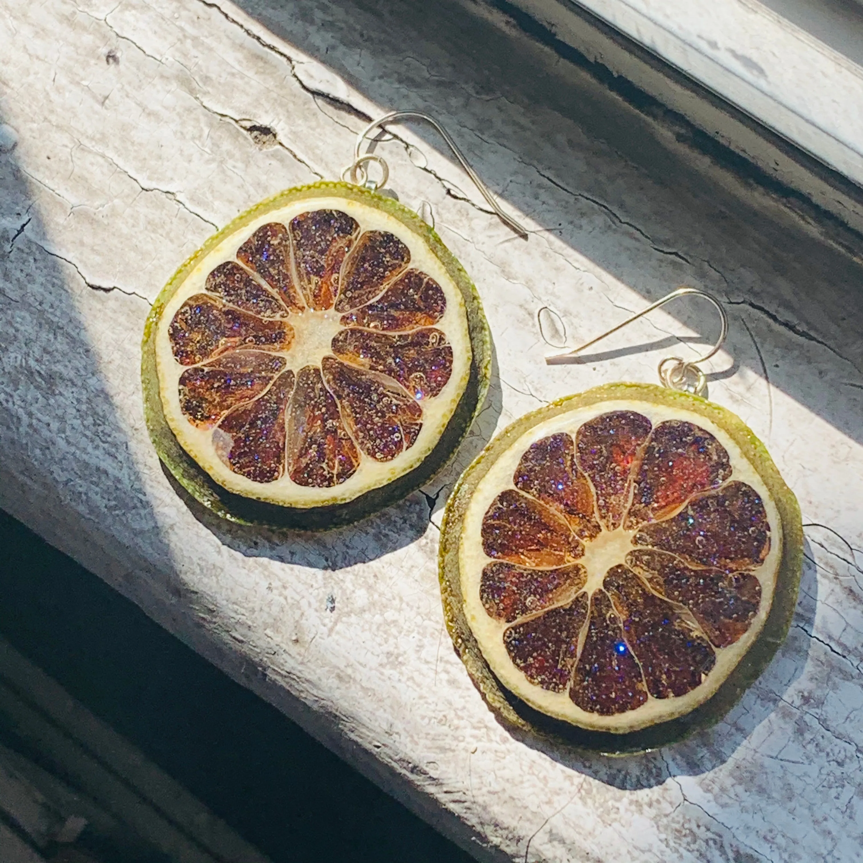 Lime Earrings