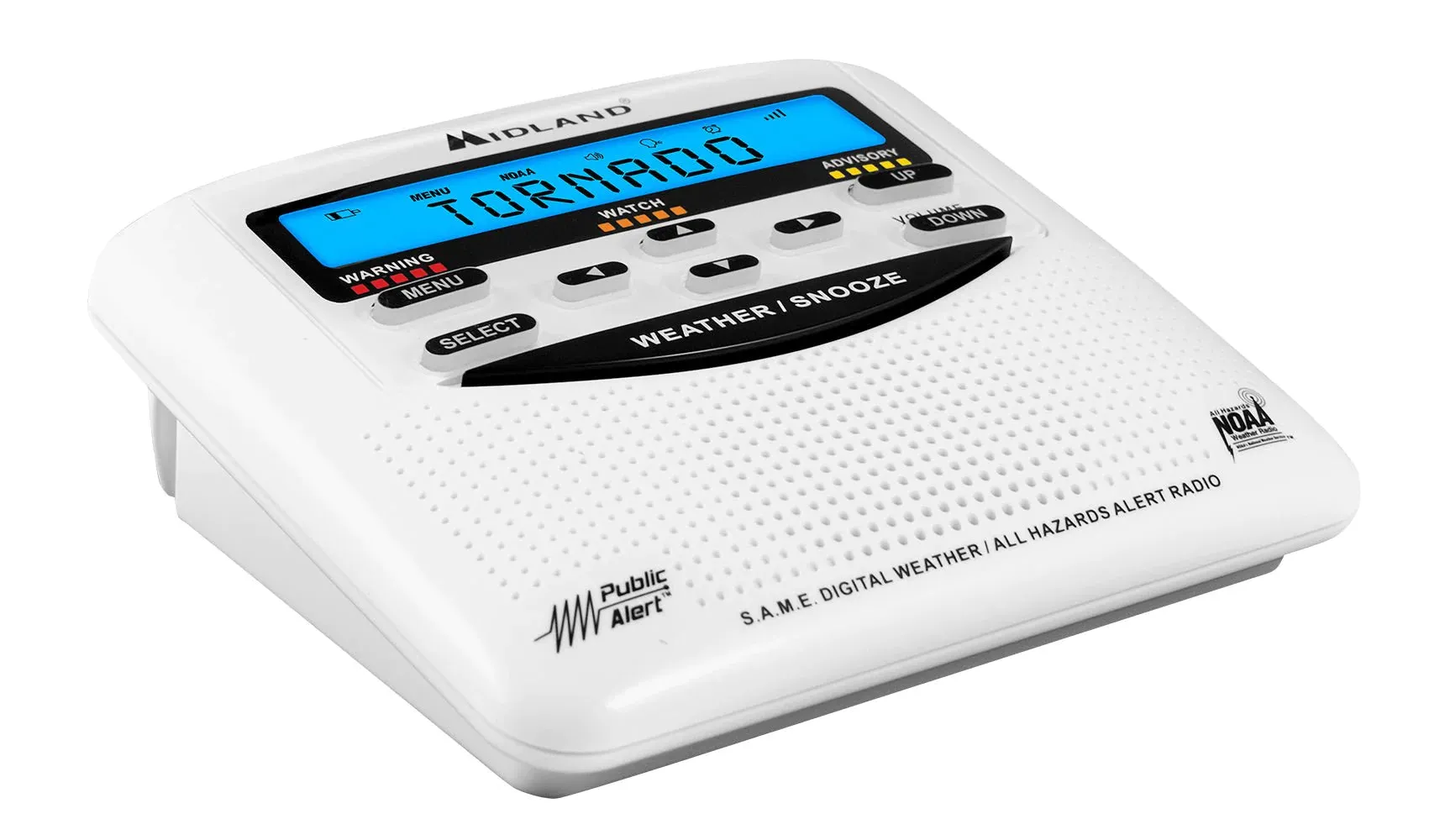 Midland NOAA Weather Alert Radio WR120