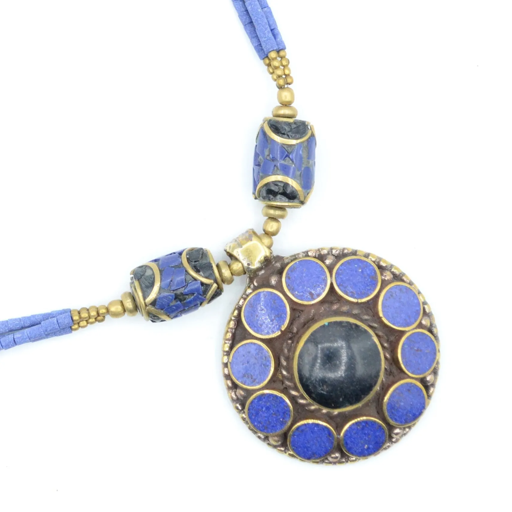 Midnight Nilgiri Tibetan Necklace