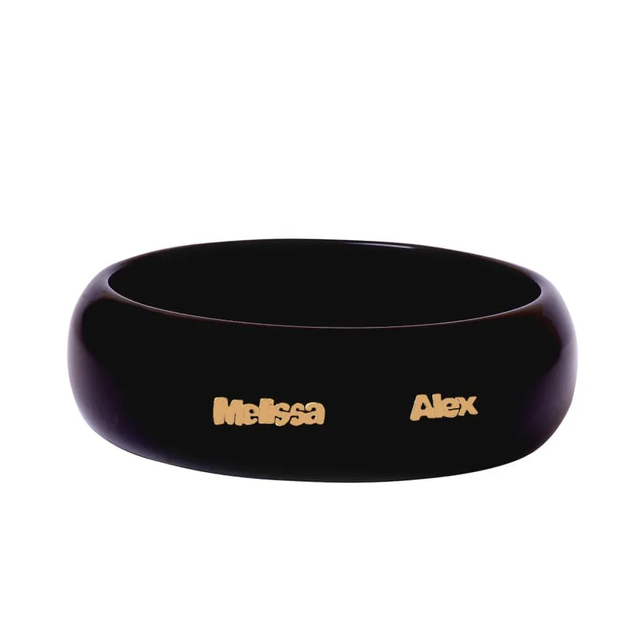 Mini Name Acrylic Bangle