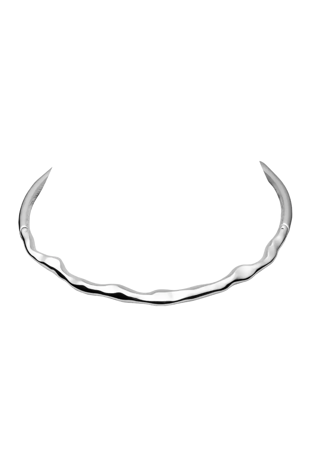 Molten Choker Silver