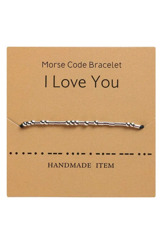 Morse Code Bracelets