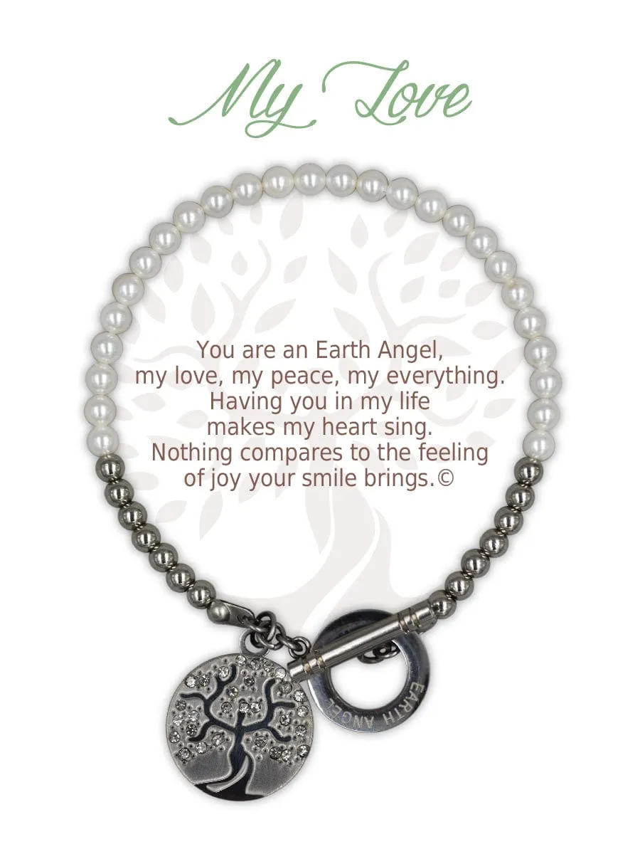 My Love: Shell Pearl Bracelet