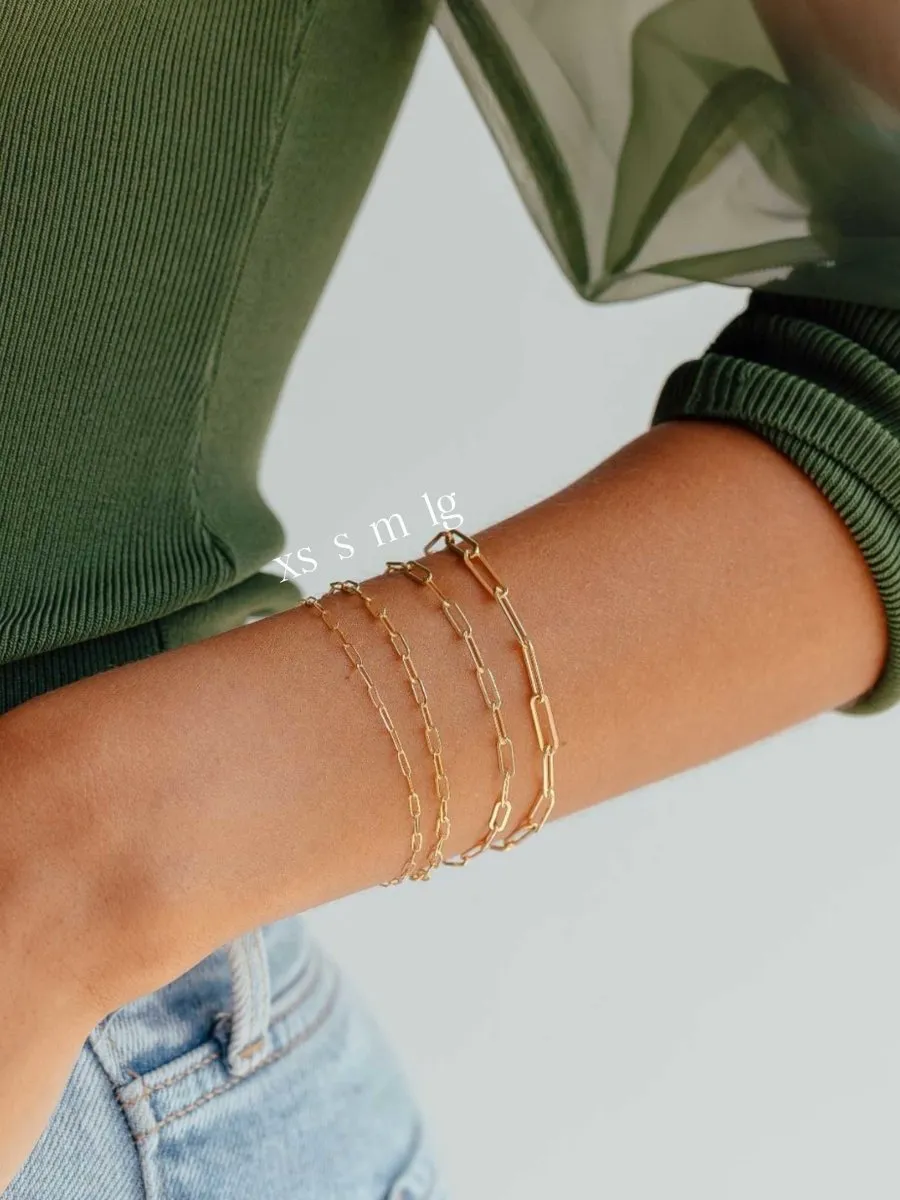 Paperclip 'XS' Bracelet