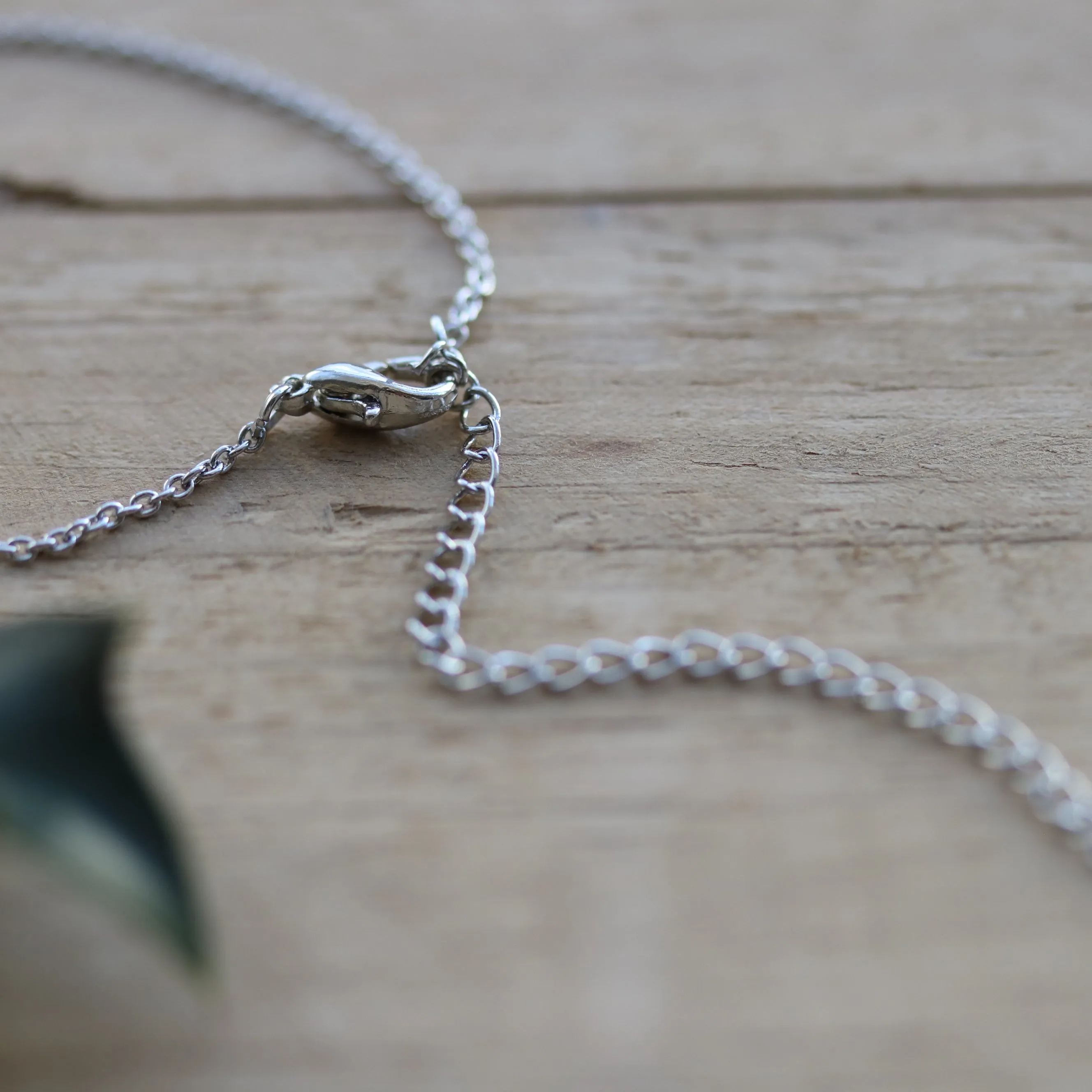 Plain Silver / Gold Curb Chain Necklace