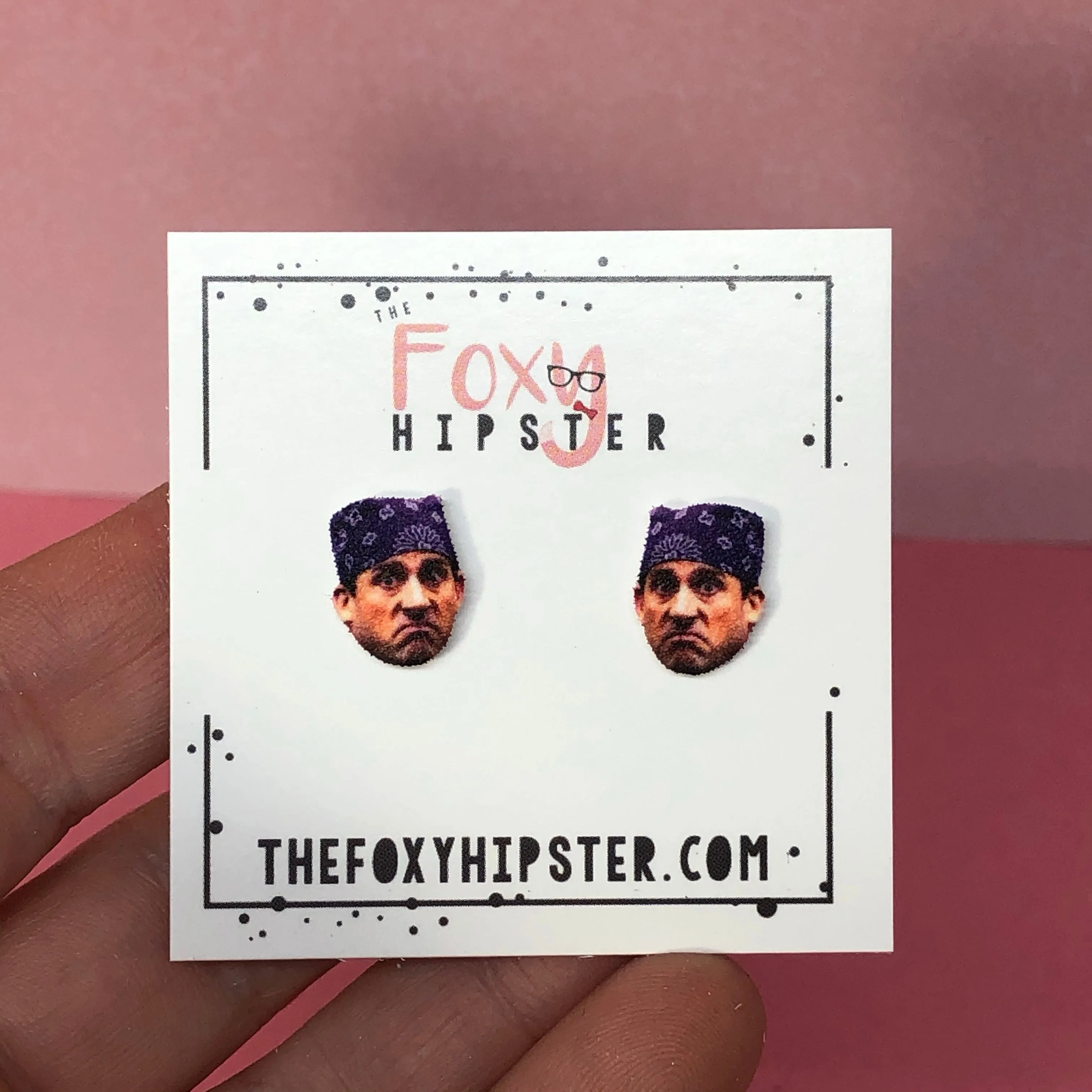 Prison Mike Stud Earrings