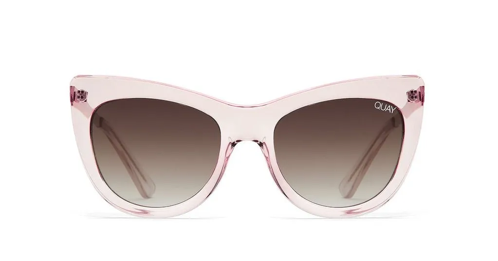 Quay Steal a Kiss Designer Sunglasses in Vibrant Pink Color