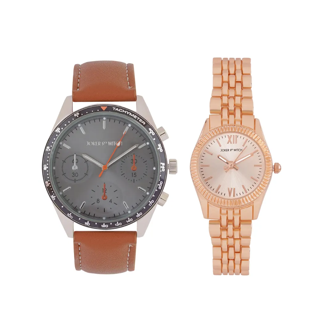 Quincy and Monica Couple Watches