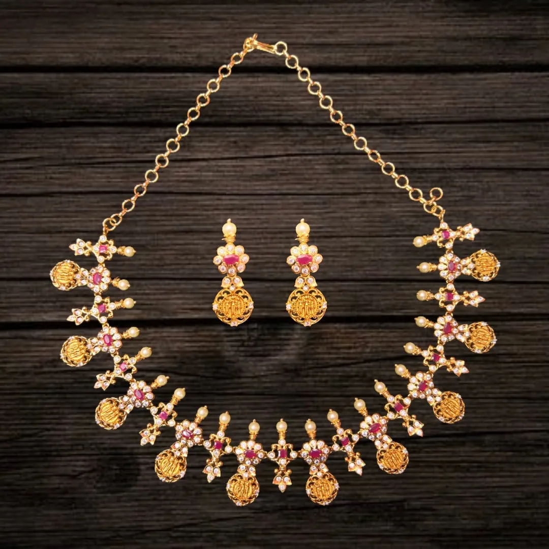 Ram Parivar Short Necklace Set By Asp Fashion Jewellery