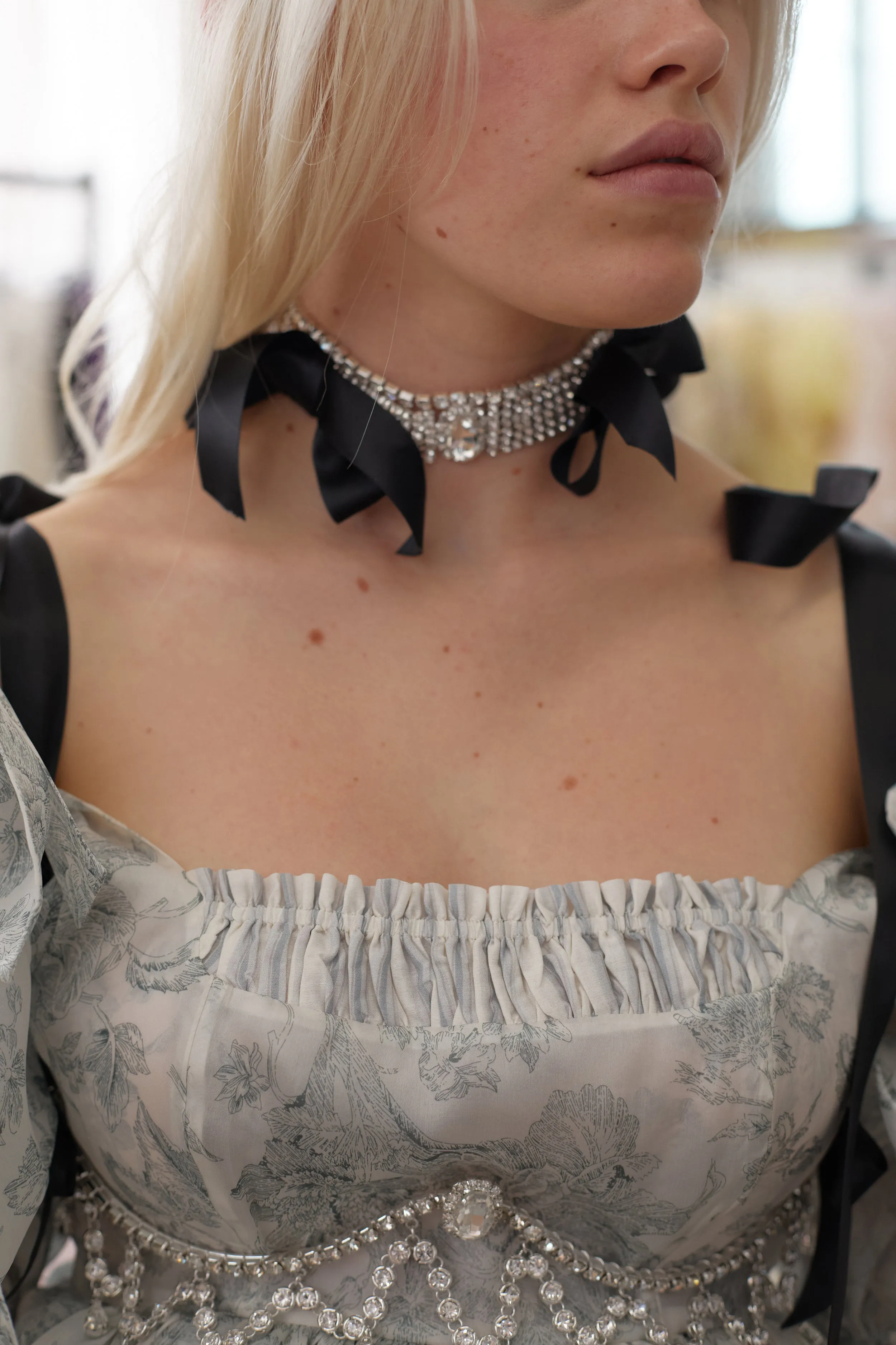 Reign of Diamonds Choker by Stonehart